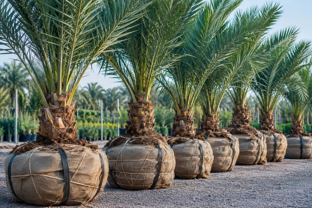 Planning a live-plant export representative imagery